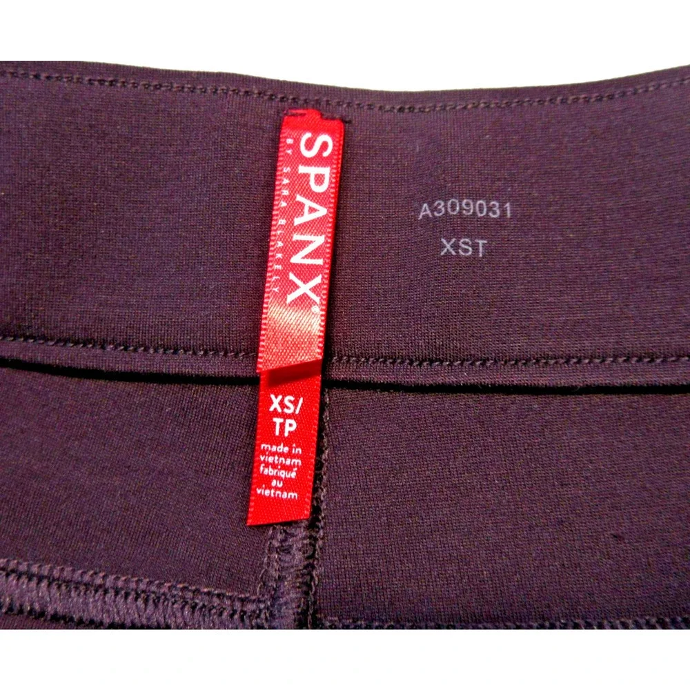 NWT SPANX 20214 Tall Ponte Ankle Leggings in Brandywine 4-Pocket XS x 29